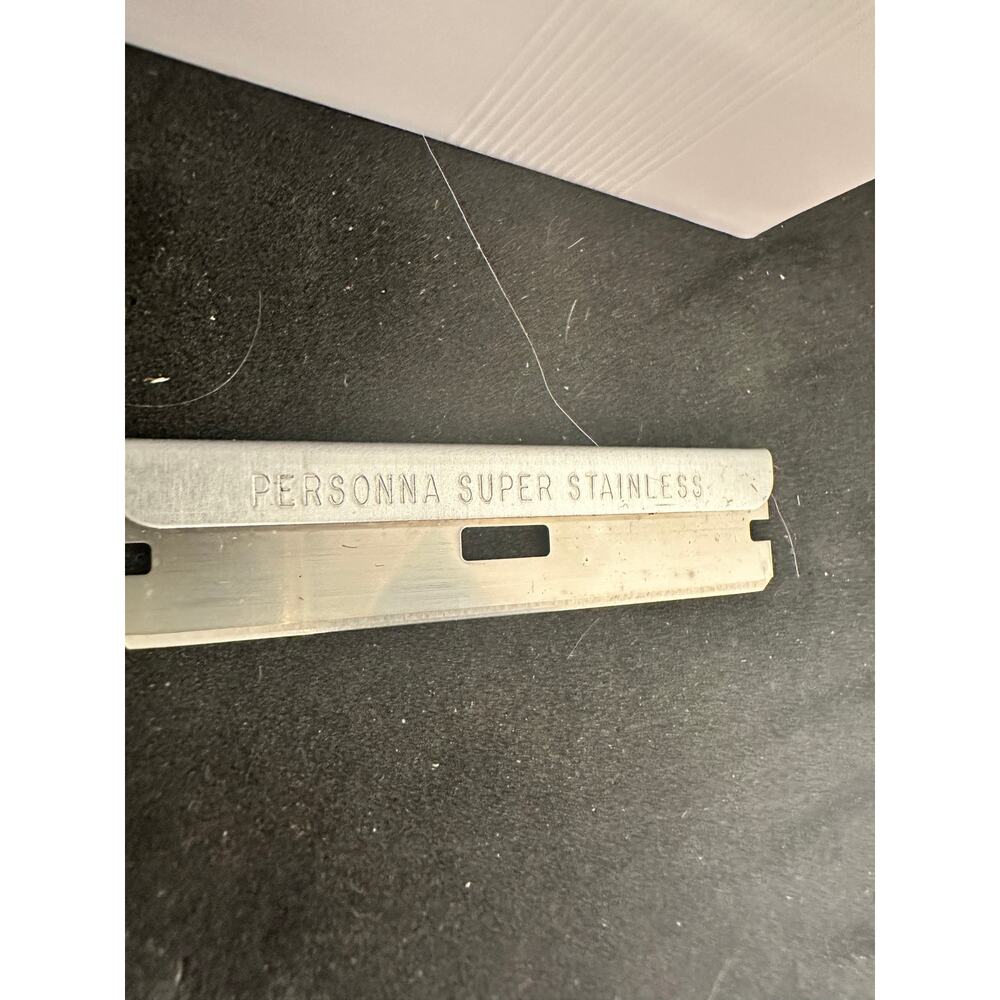 Vtg Personna Hair Shaper Super Stainless Blades 50 
Count New Old Stock NOS